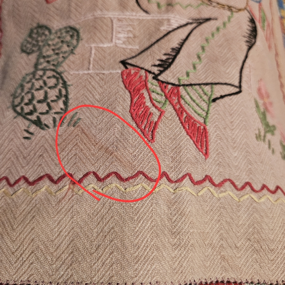 Table Runner Vintage 1950's 33" × 13" - Picture 8 of 10